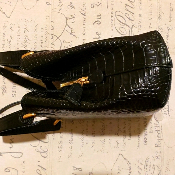 Emporio Armani St. Cocco Lucido Leather Shopping Tote - Picture 4 of 16